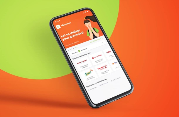 Unduh aplikasi Happy Fresh 