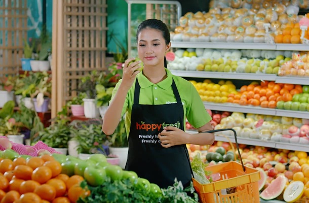 Shopper Happy Fresh pilih produk berkualitas